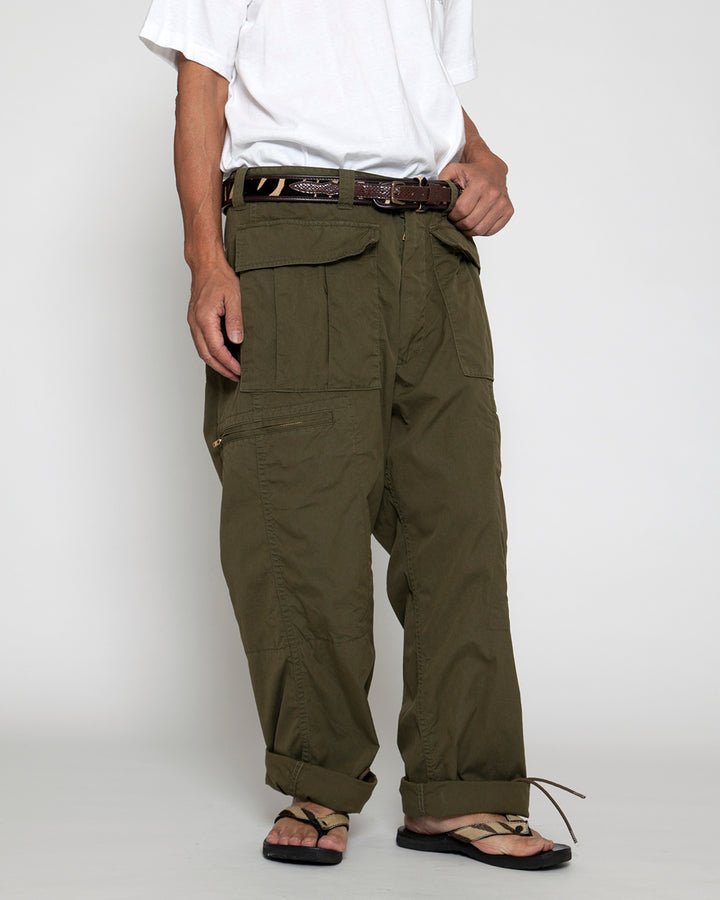 FP008・ADVISOR SLACKS / Olive Green