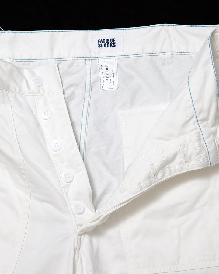 FP027 - M-47 UTILITY SLACKS / White