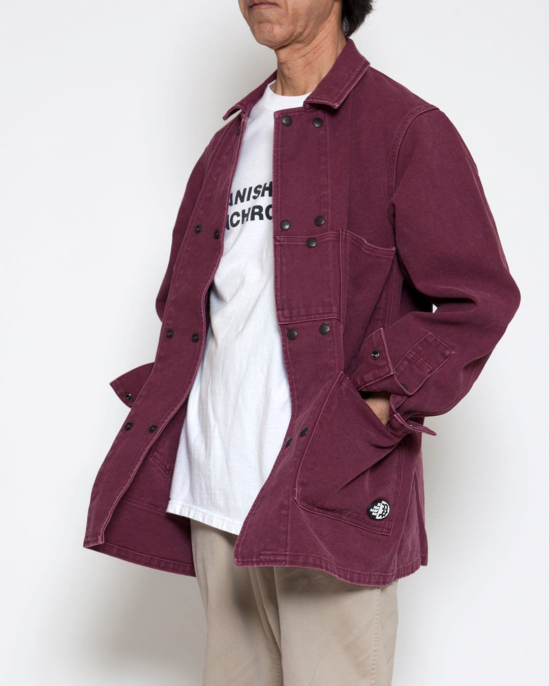 A-1 CLOTHING × Hombre Nino ×THE CORONA UTILITY - HN0241-JK0001・CROSS TOWN JACKET / Burgundy