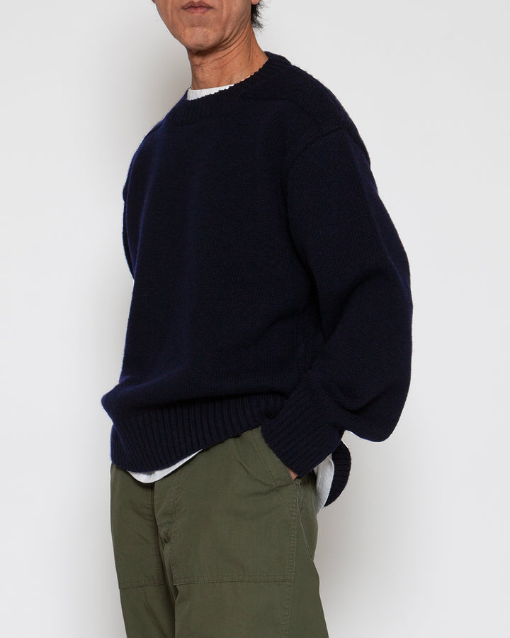 KN001 - KeyHole・NAVY CREW / Dark Navy