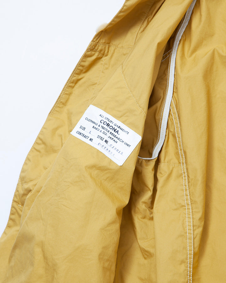 CJ001 - GAME JACKET / Mustard