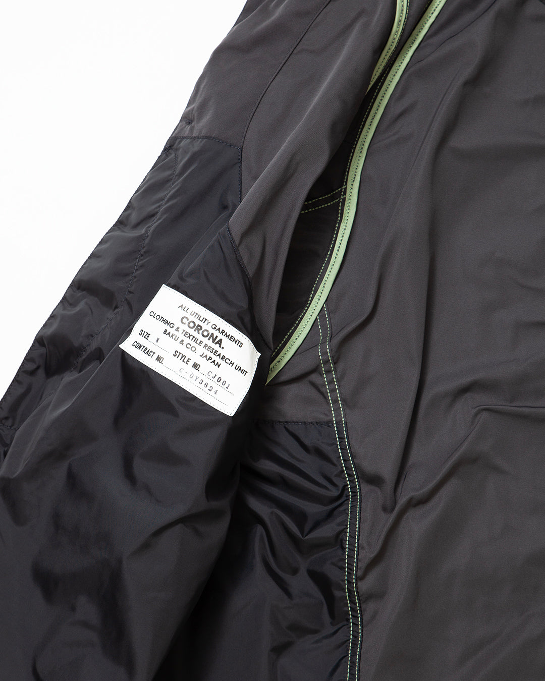 CJ001 - CORONA・GAME JACKET / Charcoal Gray