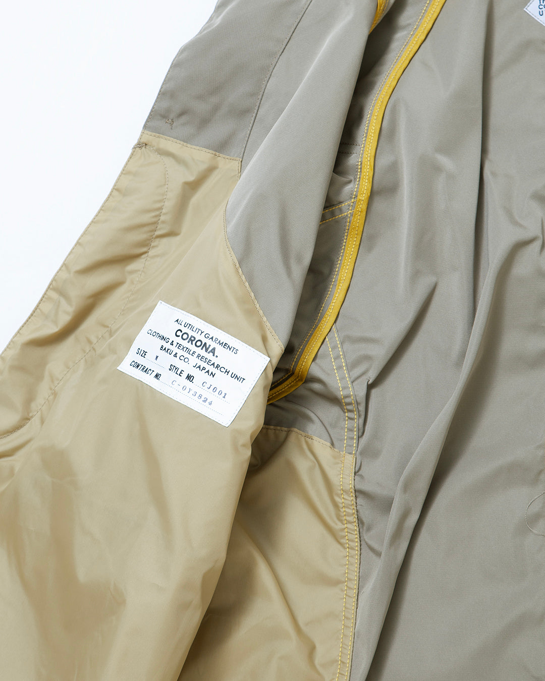 CJ001 - CORONA・GAME JACKET / Beige Khaki