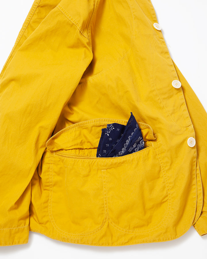 CJ001 - CORONA・GAME JACKET / Mustard w/ Bio-wash