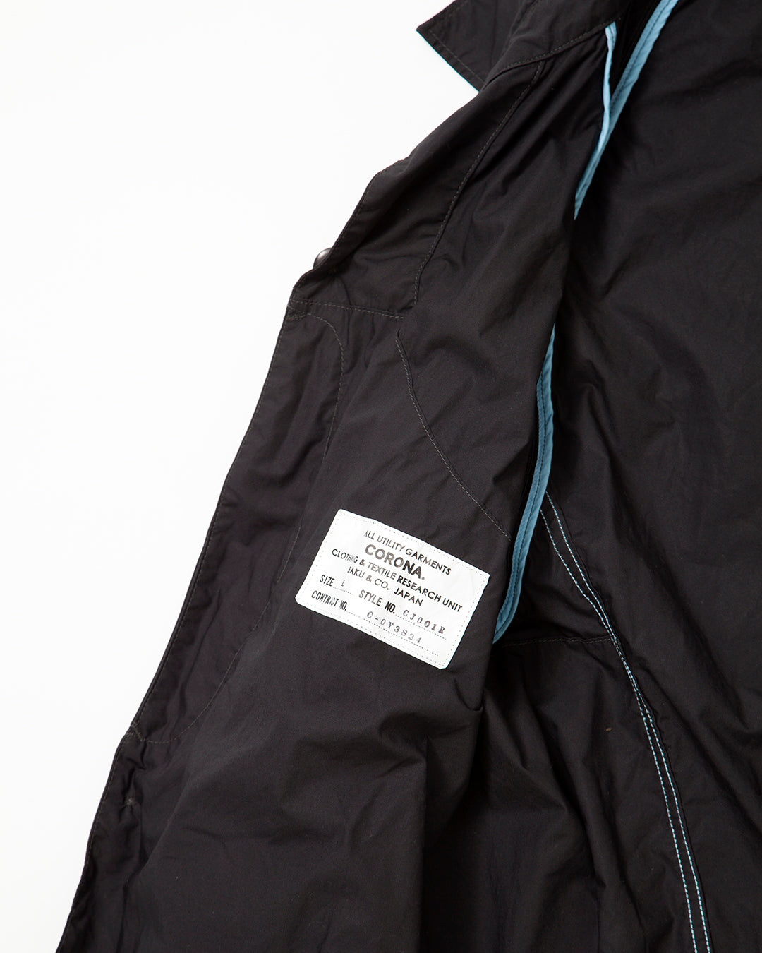 CJ001R・GAME JACKET / Black – THE CORONA UTILITY