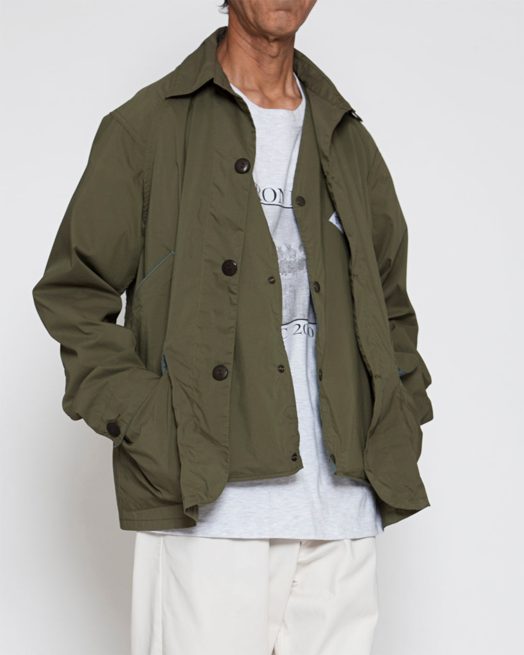 THE CORONA UTILITY - CJ001L・GAME JACKET LIGHT / Olive Green