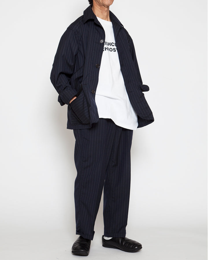CJ001L・GAME JACKET LIGHT / Pinstripe on Navy