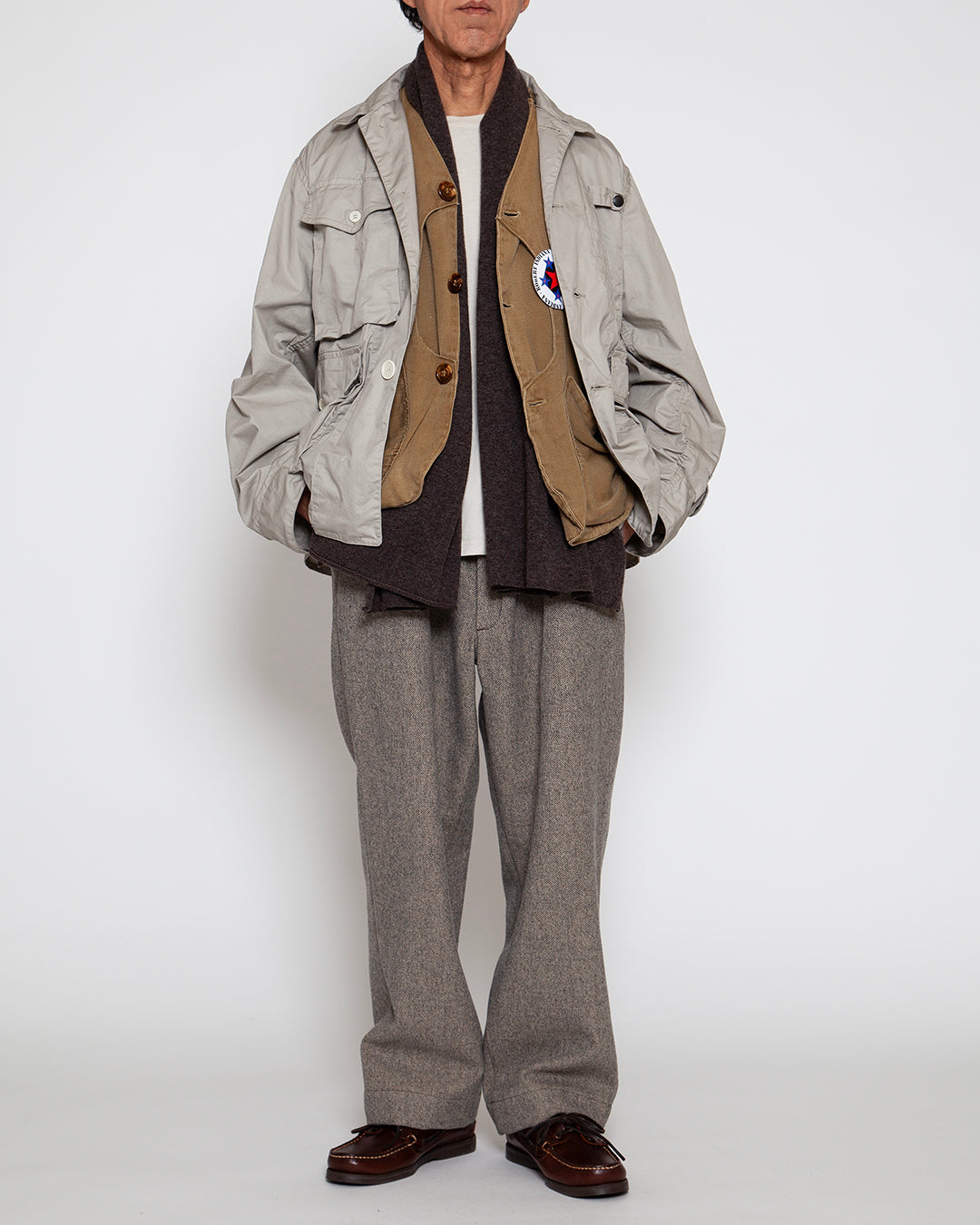 CJ005 - MACY FISHING JACKET / Sand Beige