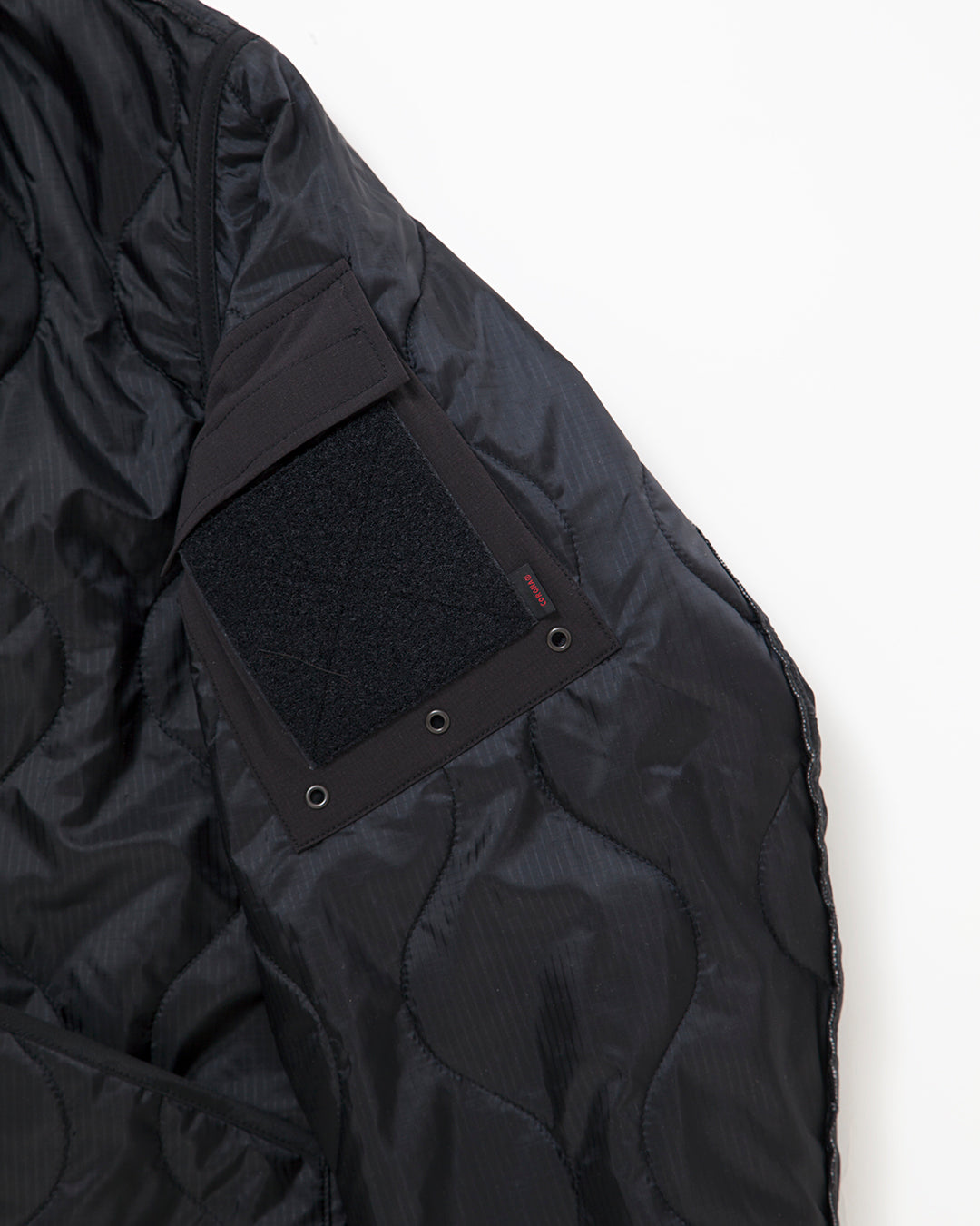 CJ020・ COMBAT QUILTING LINER JACKET / Black