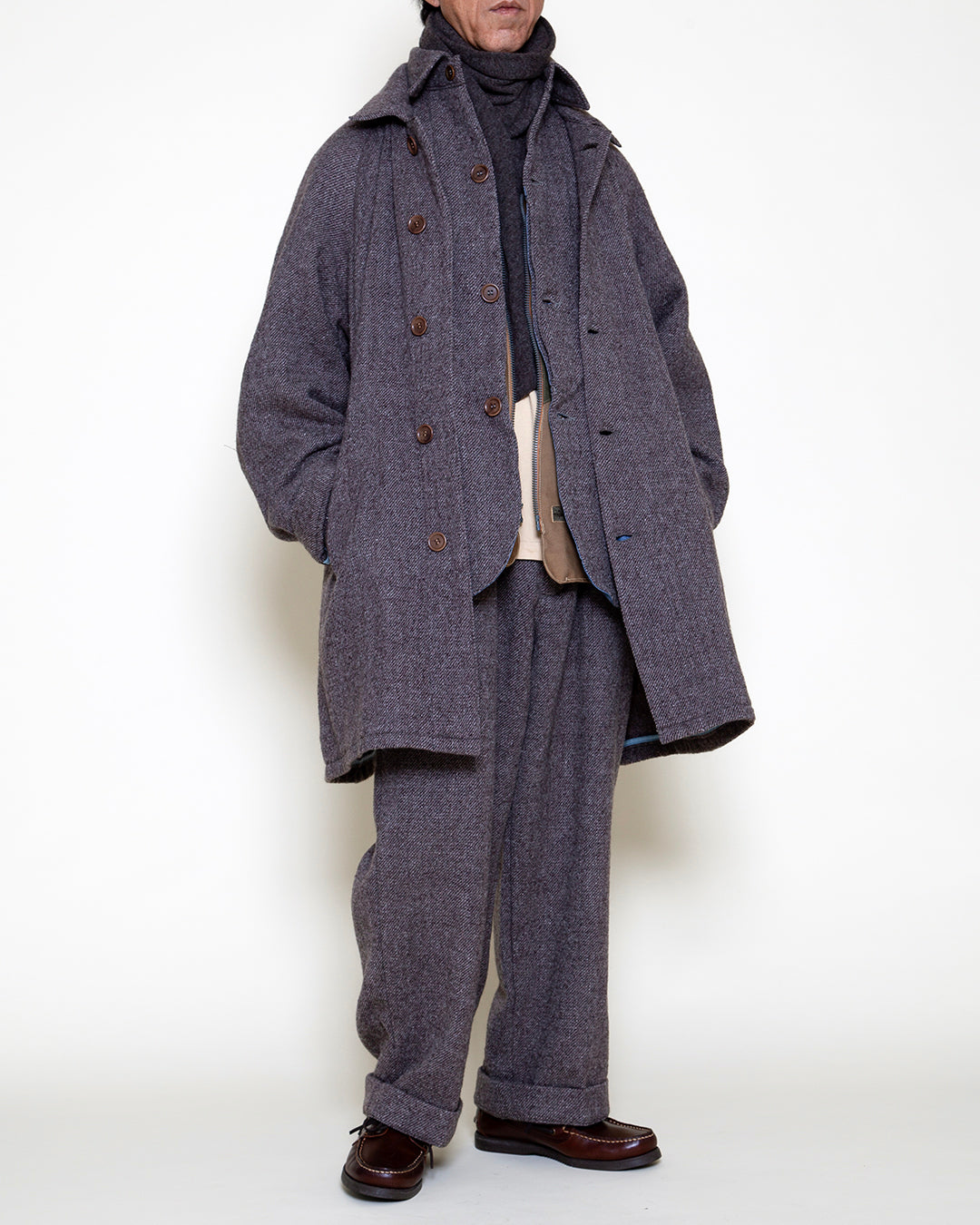 CJ027 - CORONA・UP DUSTER COAT / Greige