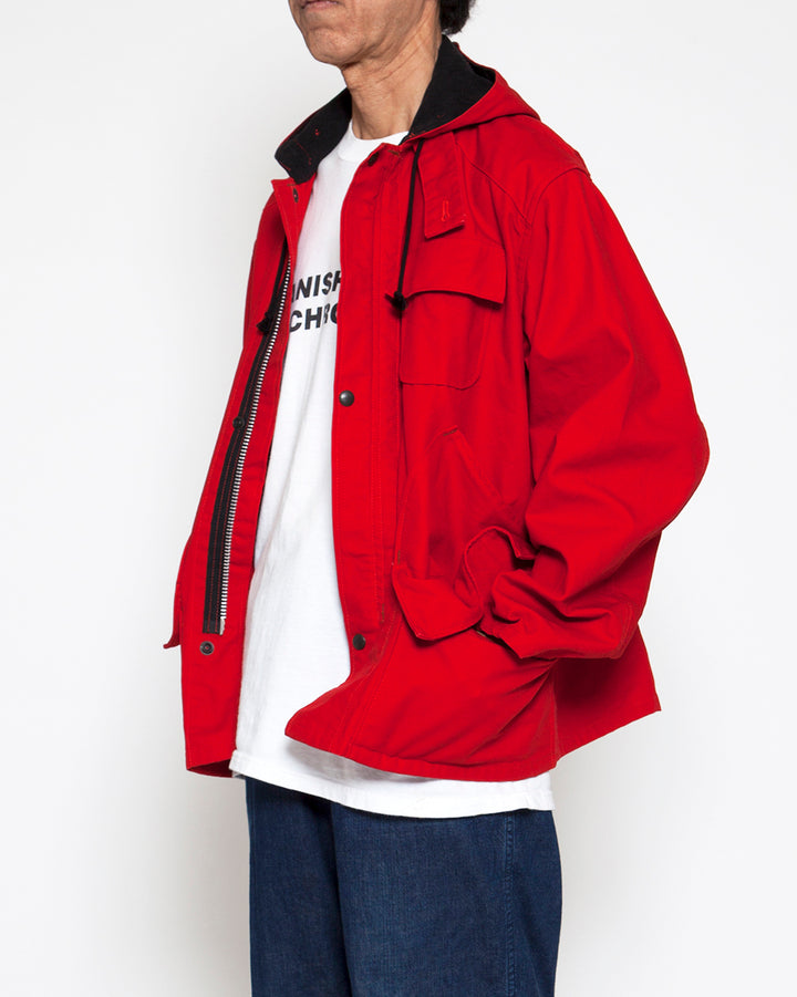 CJ053・GAME PARKA JACKET / Red