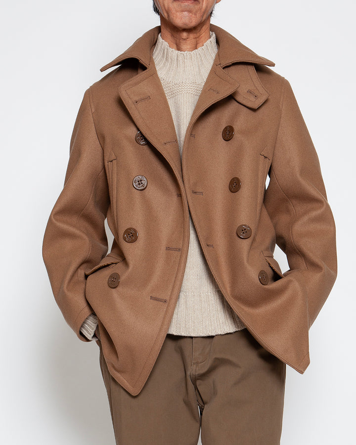 CJ067- SEAMEN'S COAT / Camel