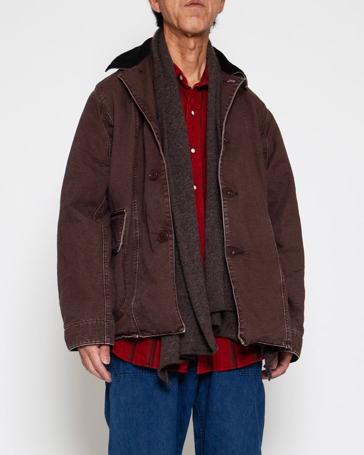 CJ076 - UTICA FIELD COAT / Chocolate Brown