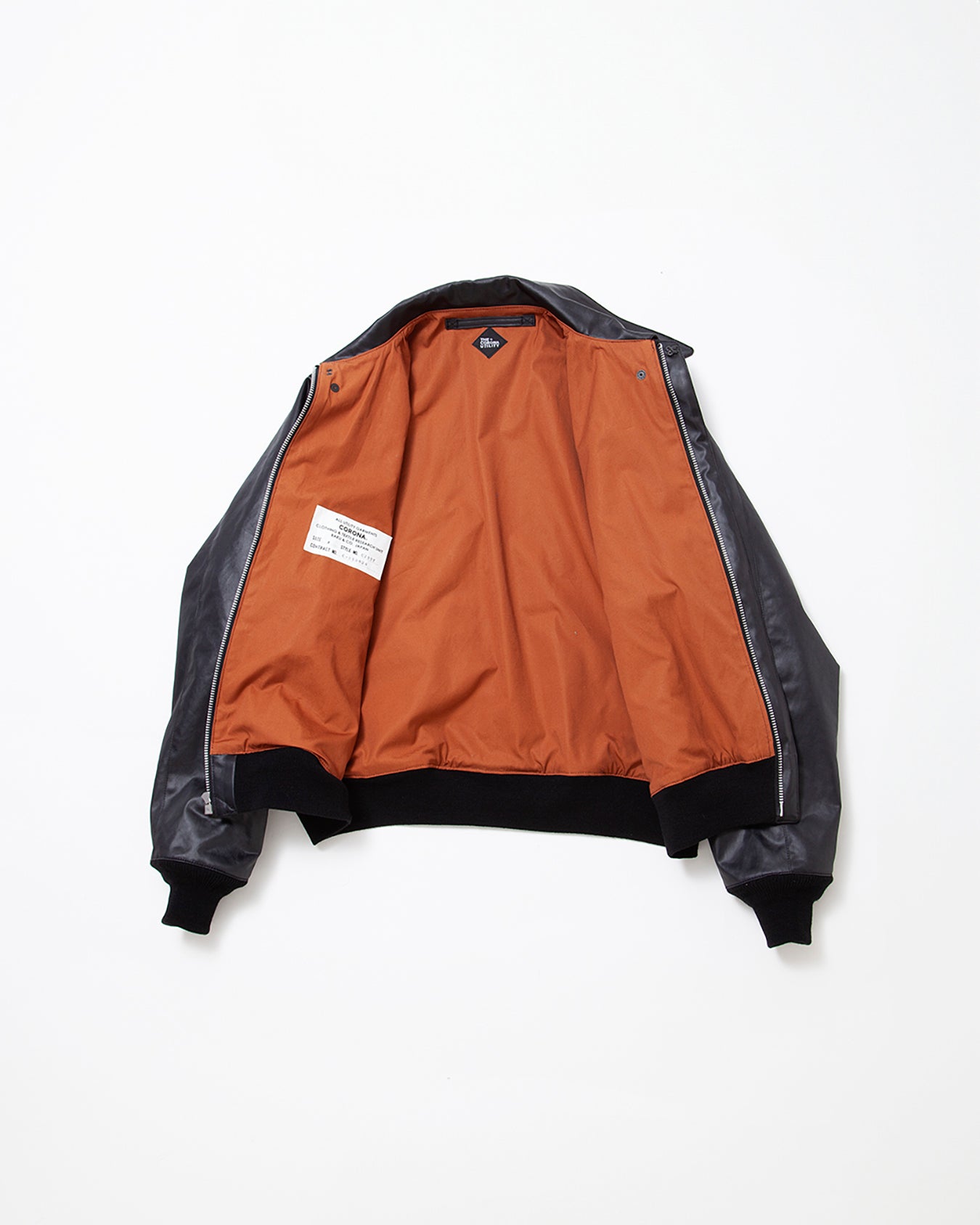 CJ077 - A-2 JACKET / Black – THE CORONA UTILITY