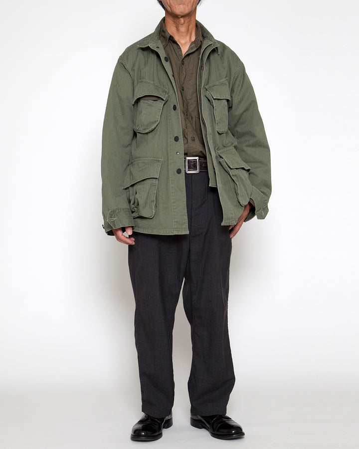 CJ096 - CORONA・JUNGLE JACKET / Light OG w/Bio-wash