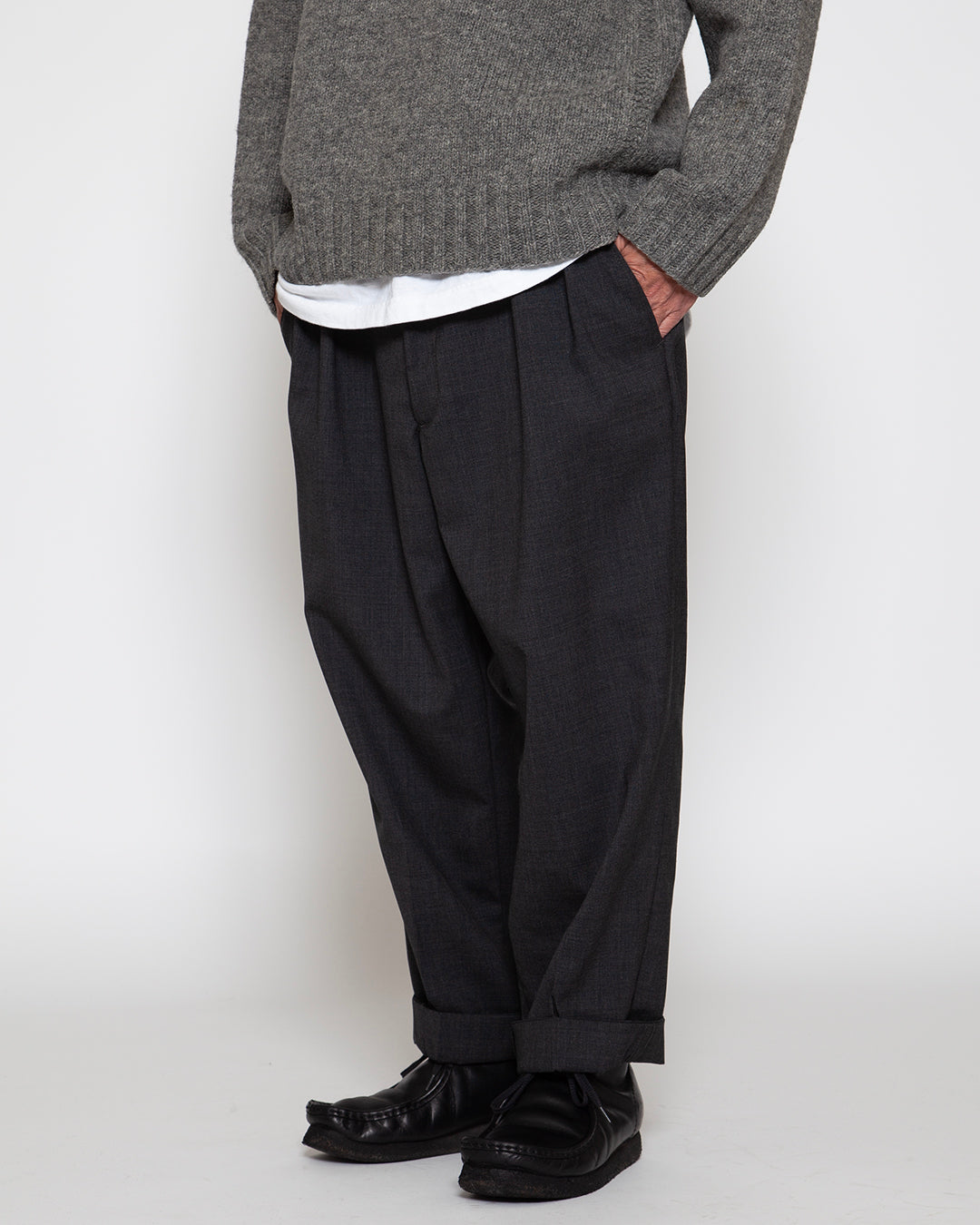 CP026 - 2T DESERT SLACKS / Top Charcoal