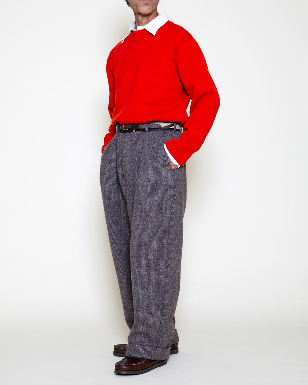 CP027 - 2T DESERT SLACKS / Greige