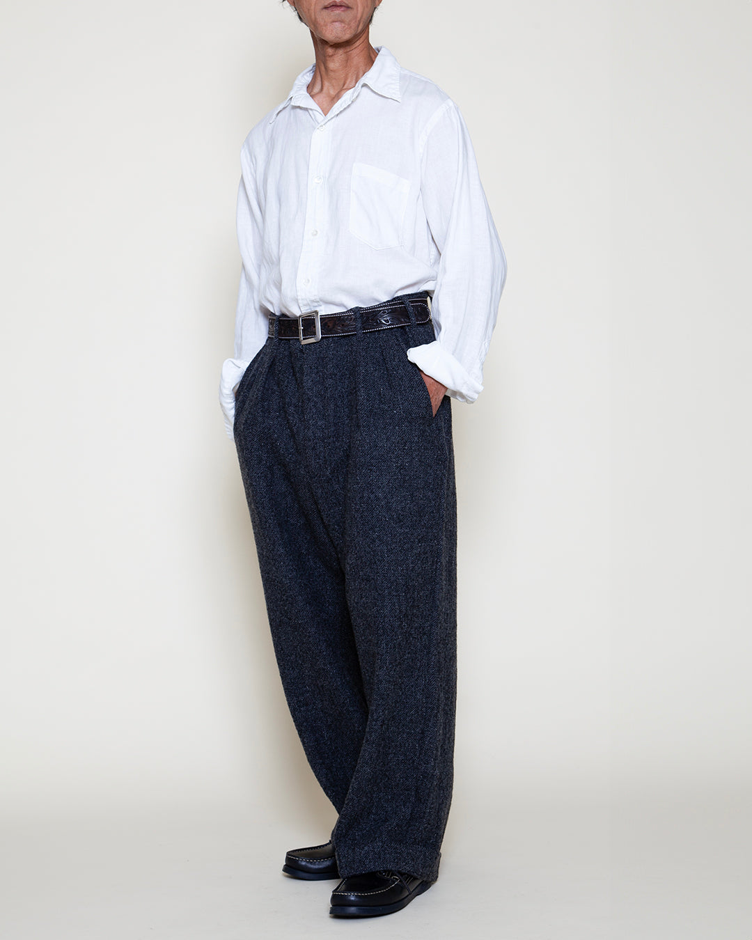 CP027 - 2T DESERT SLACKS / Charcoal
