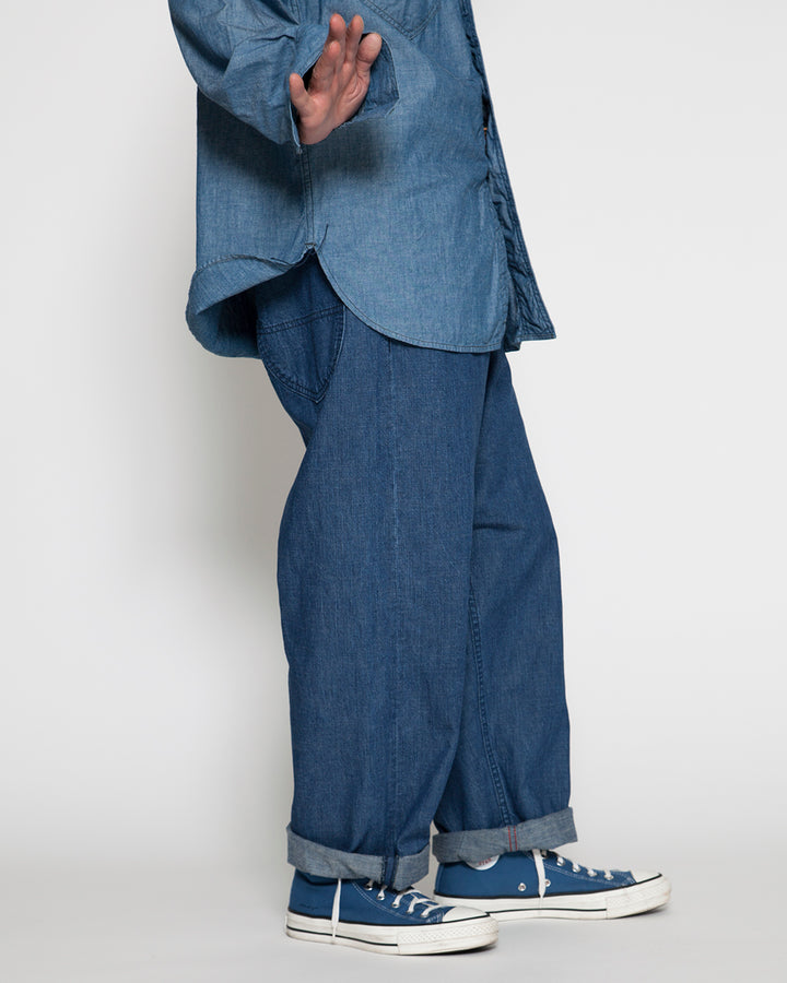 CP027・NEW JERSEY / Indigo Denim w/ Stone Bio Wash