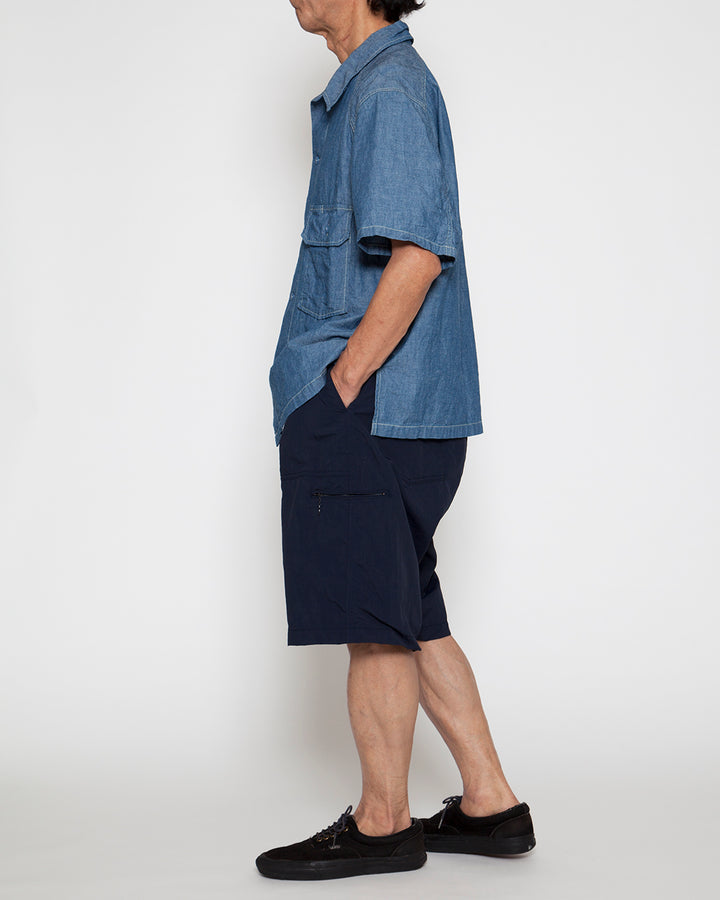CS011S・UTILITY FIELD SHIRT / Blue Chambray