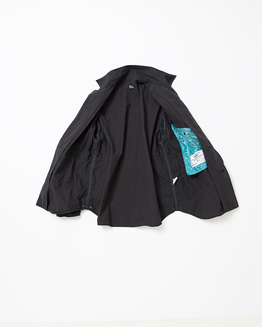 CSJ001・HUNTER HIKER JAC SHIRT / Black × White