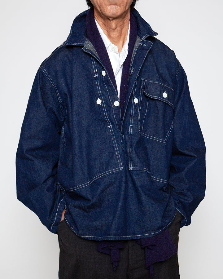 CSJ004 - CORONA・A.M PULLOVER JACKET / Indigo