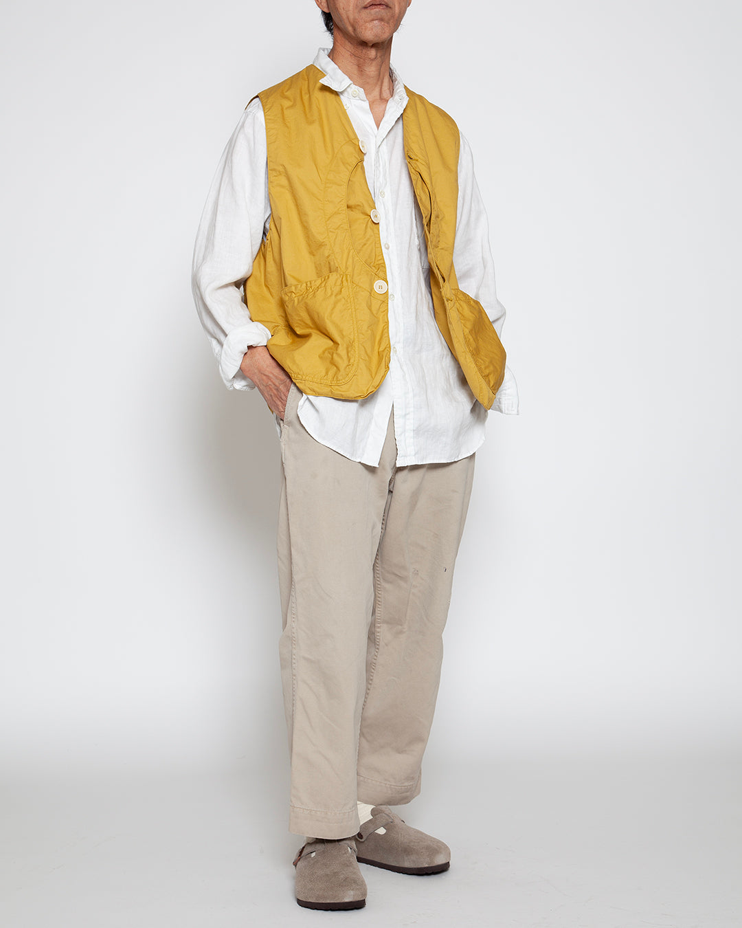 CV002 - GAME VEST / Mustard