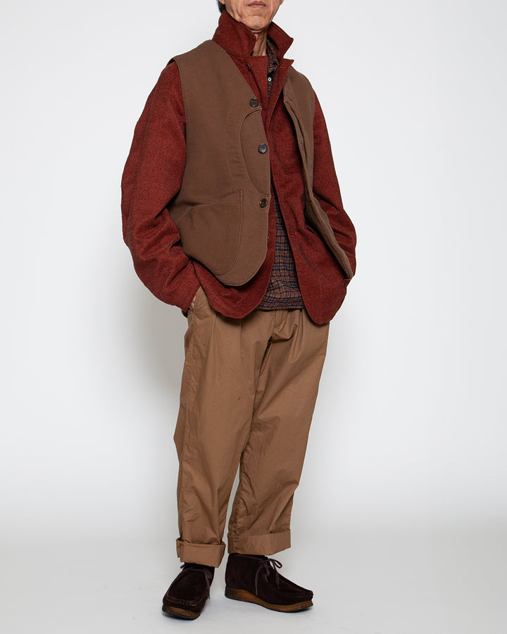 CV002 - GAME VEST / Brown