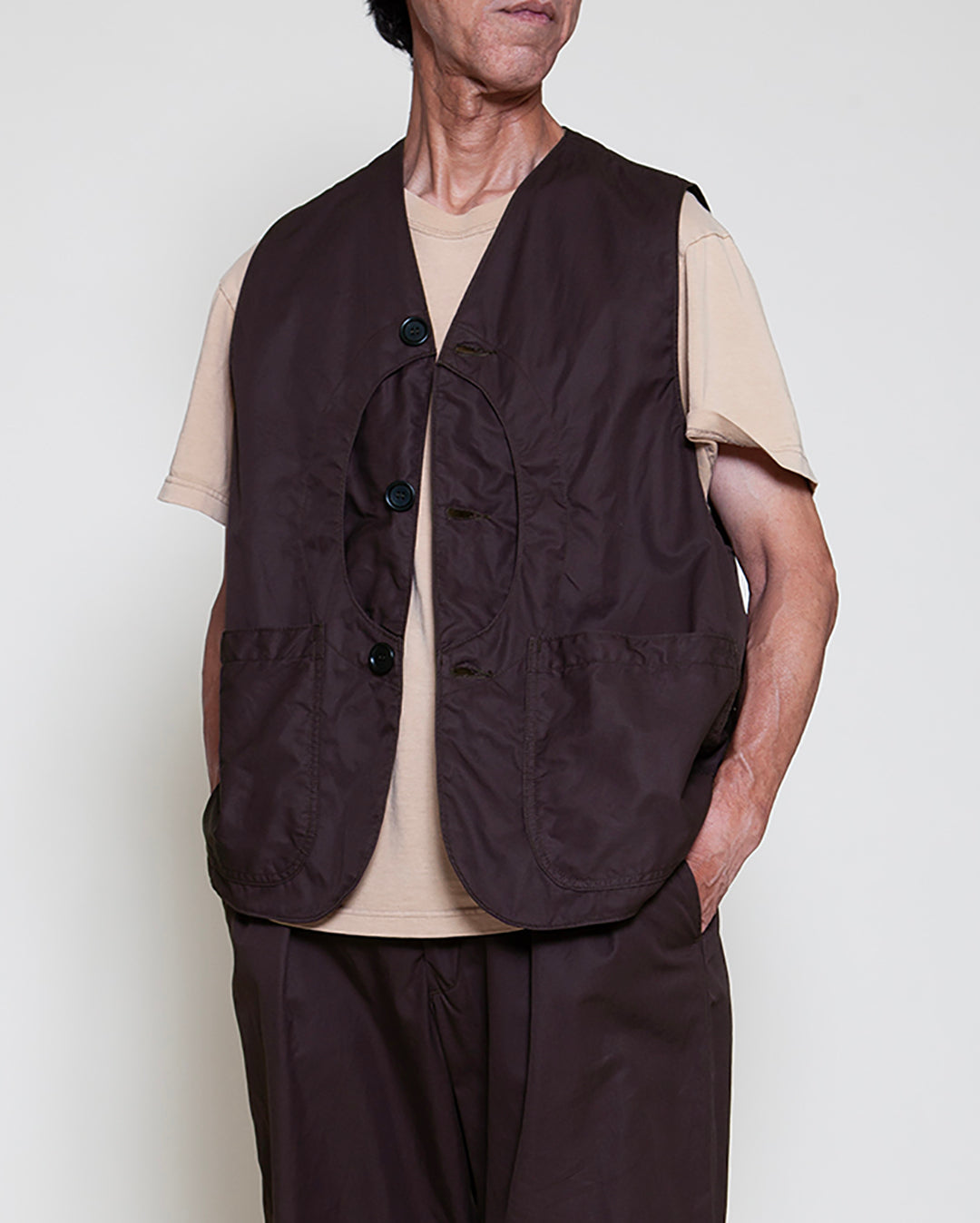 CV002 - CORONA・GAME VEST / Dark Brown