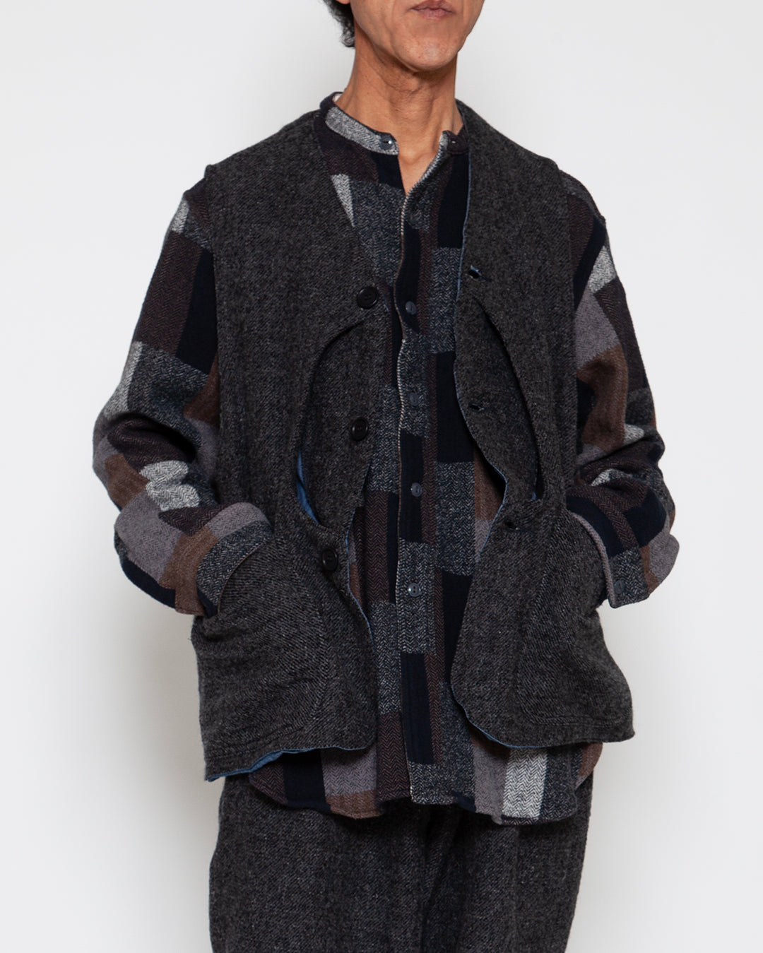 CV002 - CORONA・GAME VEST / Top Charcoal
