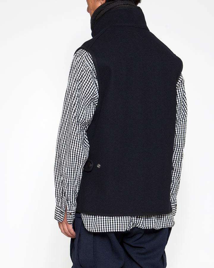CV012・PISTACHIO VEST / Midnight Navy