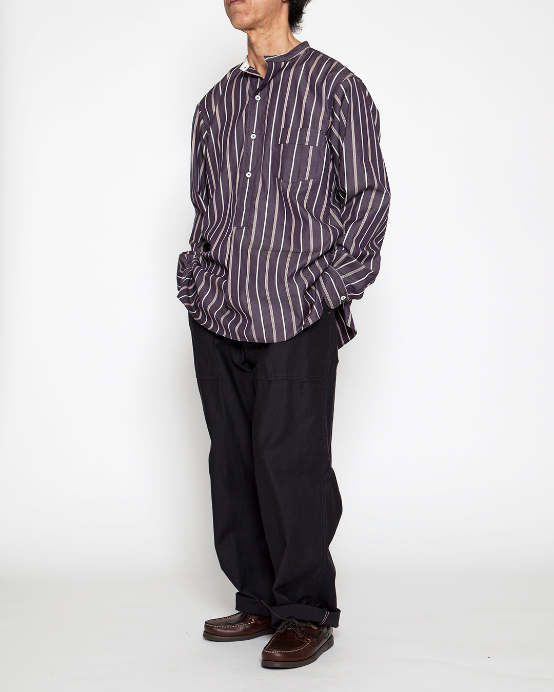 FP001・UTILITY SLACKS / Black