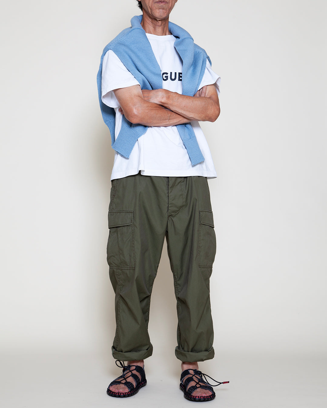 FP006 - JUNGLE SLACKS / Olive Green