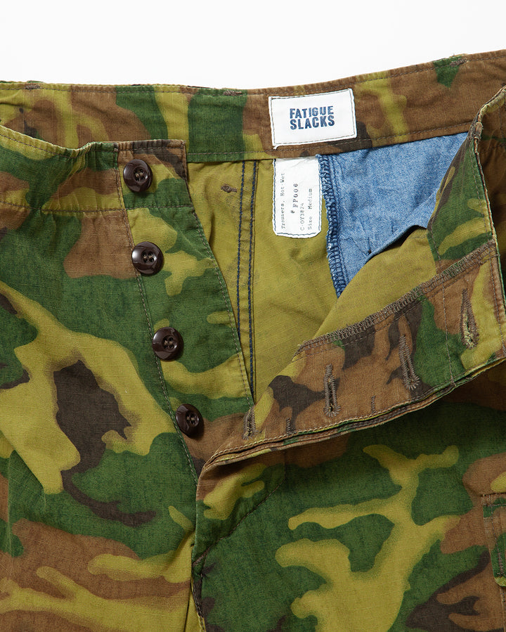 FP006 - JUNGLE SLACKS / ERDL "GREEN in COUNTRY" w/ Bio-wash