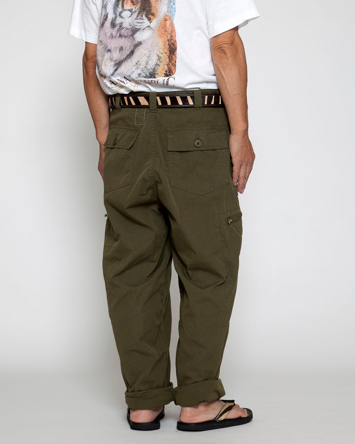 FP008・ADVISOR SLACKS / Olive Green
