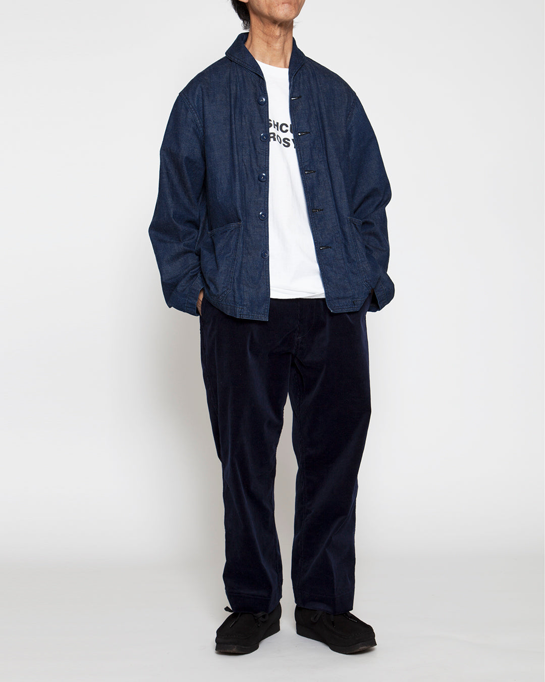 FP010・DESERT SLACKS / Navy