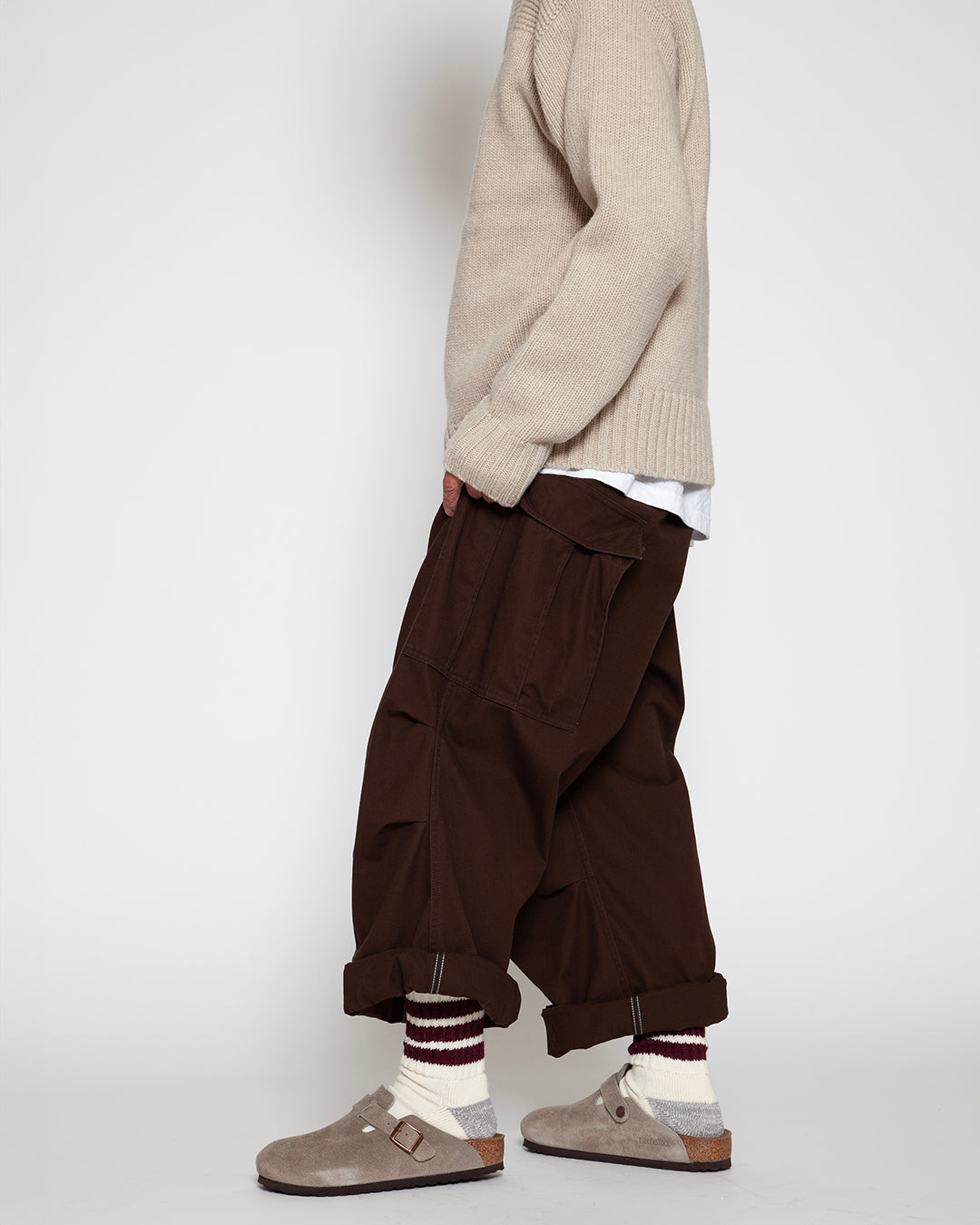FP023・M-51 OVER SLACKS / Brown