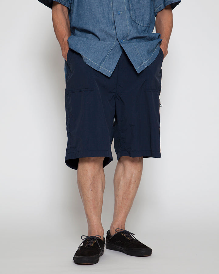 FP024S・UTILITY EASY SHORT SLACKS / Navy