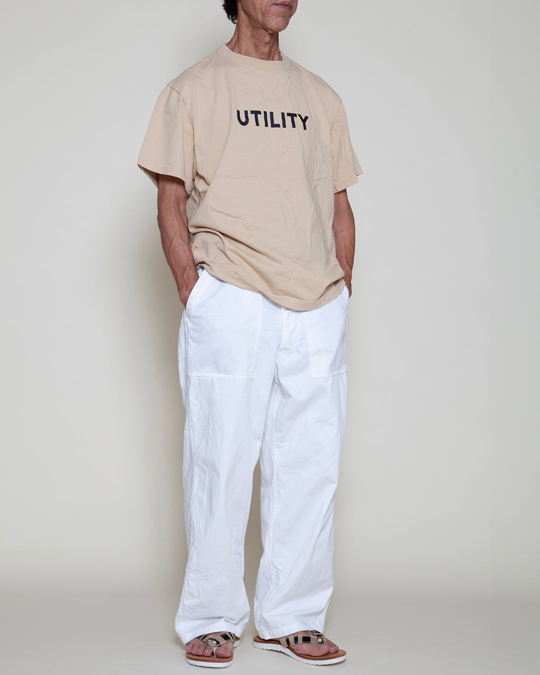 FP027 - M-47 UTILITY SLACKS / White