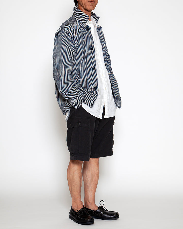 FP030 - a-1 clothing × FATIGUE SLACKS・ROYAL TAILOR・B.D.U SHORT SLACKS / Black