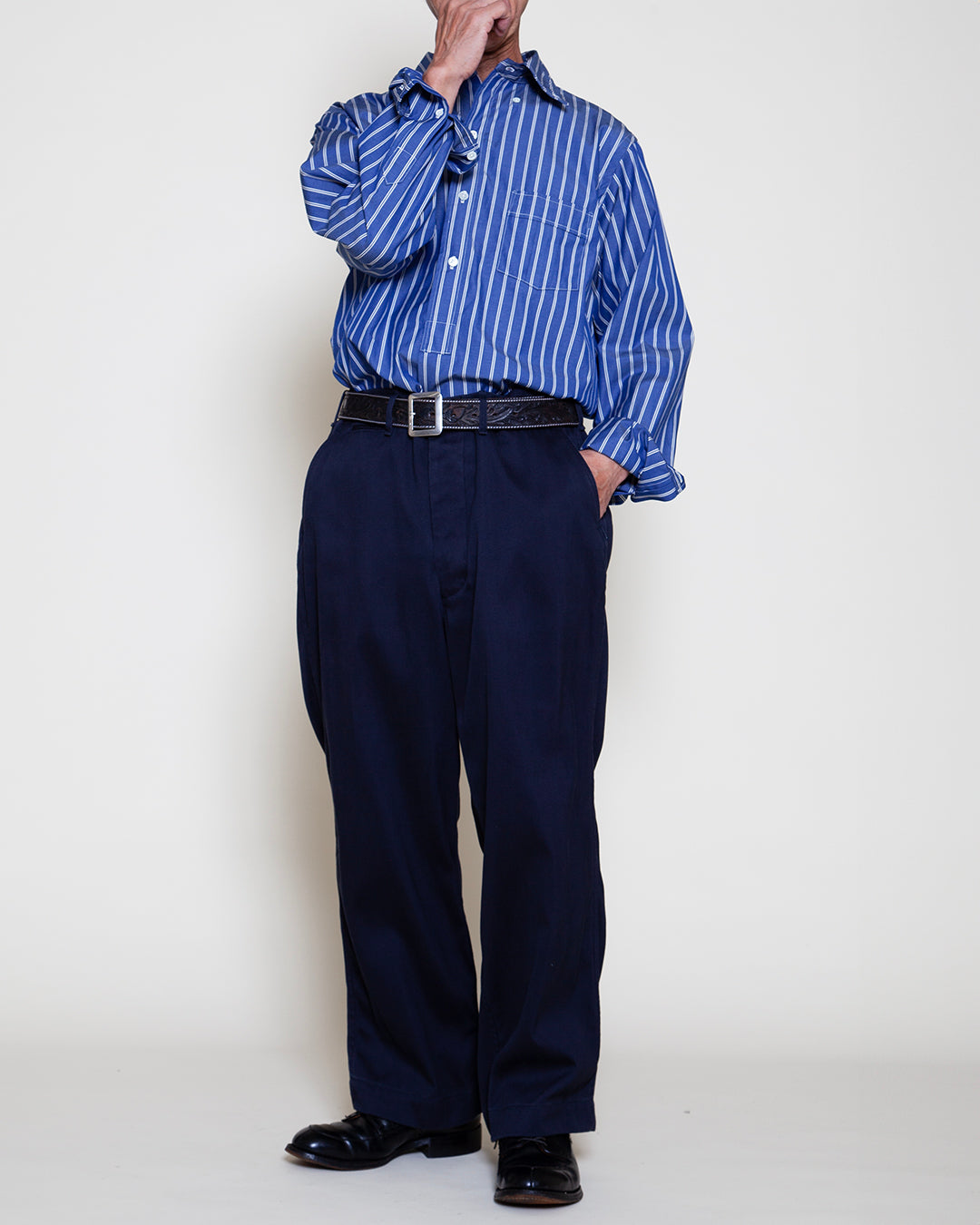 FP031 - M-41 DESERT SLACKS / Navy – THE CORONA UTILITY