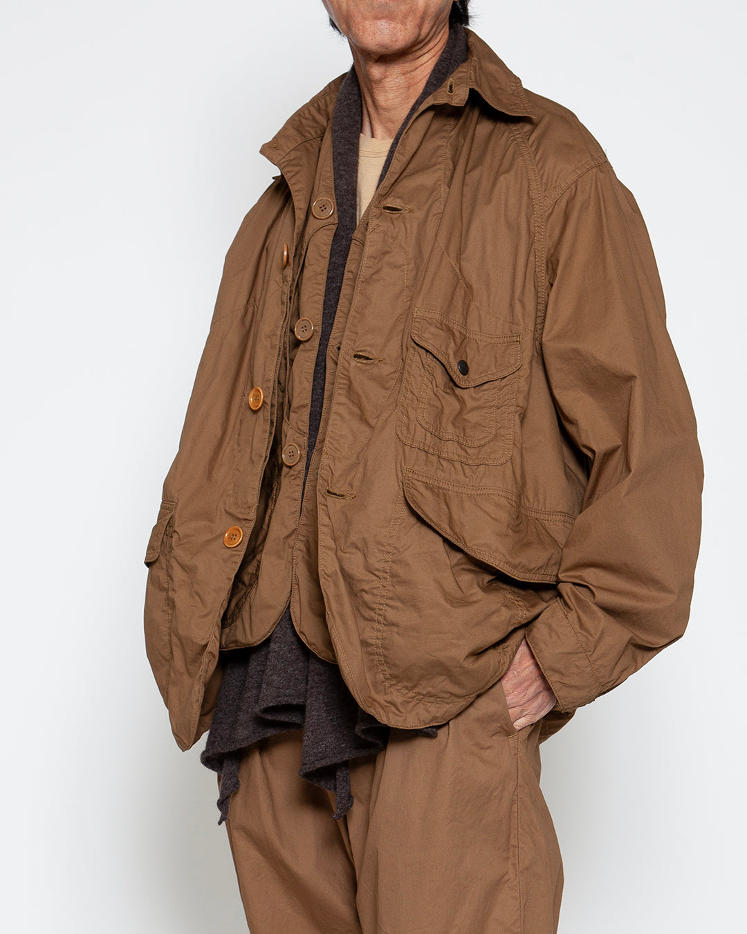 CJ001 - GAME JACKET / Khaki – THE CORONA UTILITY