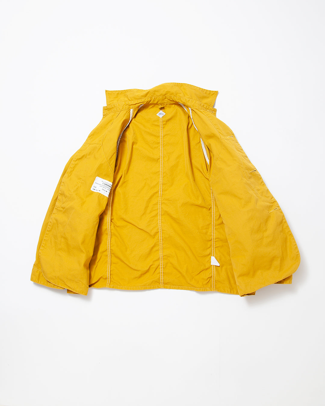 CJ001 - CORONA・GAME JACKET / Mustard w/ Bio-wash