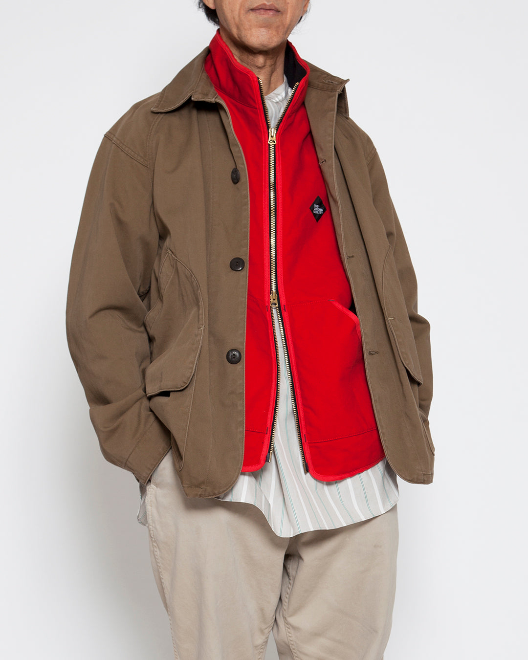 THE CORONA UTILITY・GAME JACKET LIGHT 23 / Dark Khaki