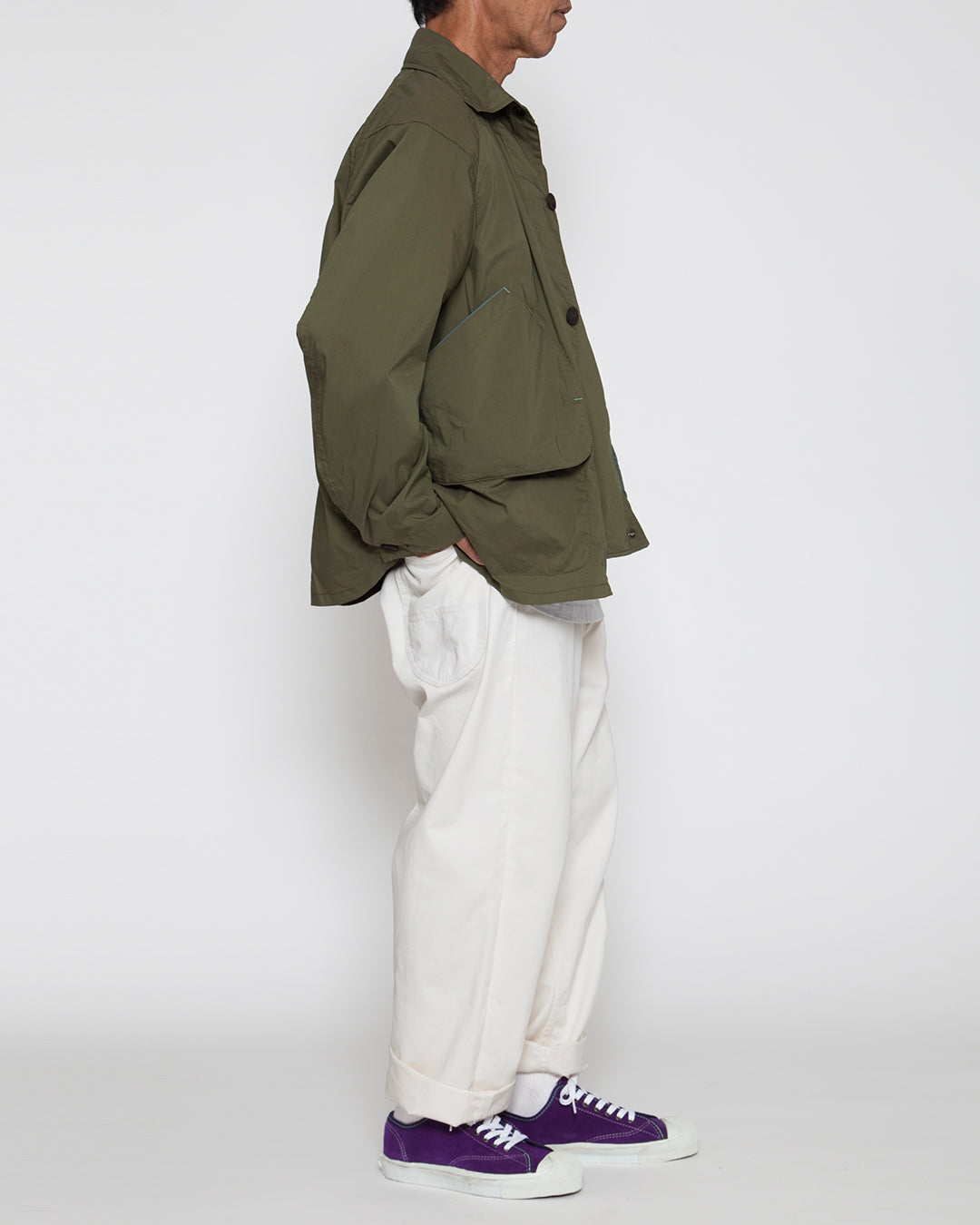 THE CORONA UTILITY - CJ001L・GAME JACKET LIGHT / Olive Green