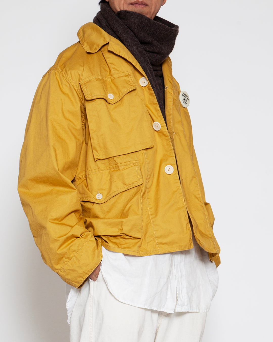 CJ005 - MACY FISHING JACKET / Mustard