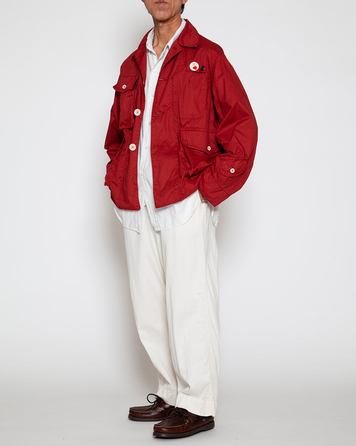 CJ005 - MACY FISHING JACKET / Red