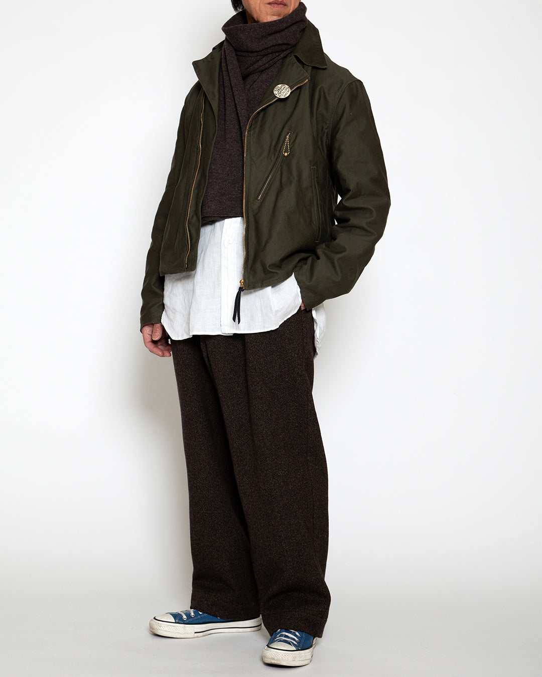 CJ014 - WB RIDERS / Olive Green
