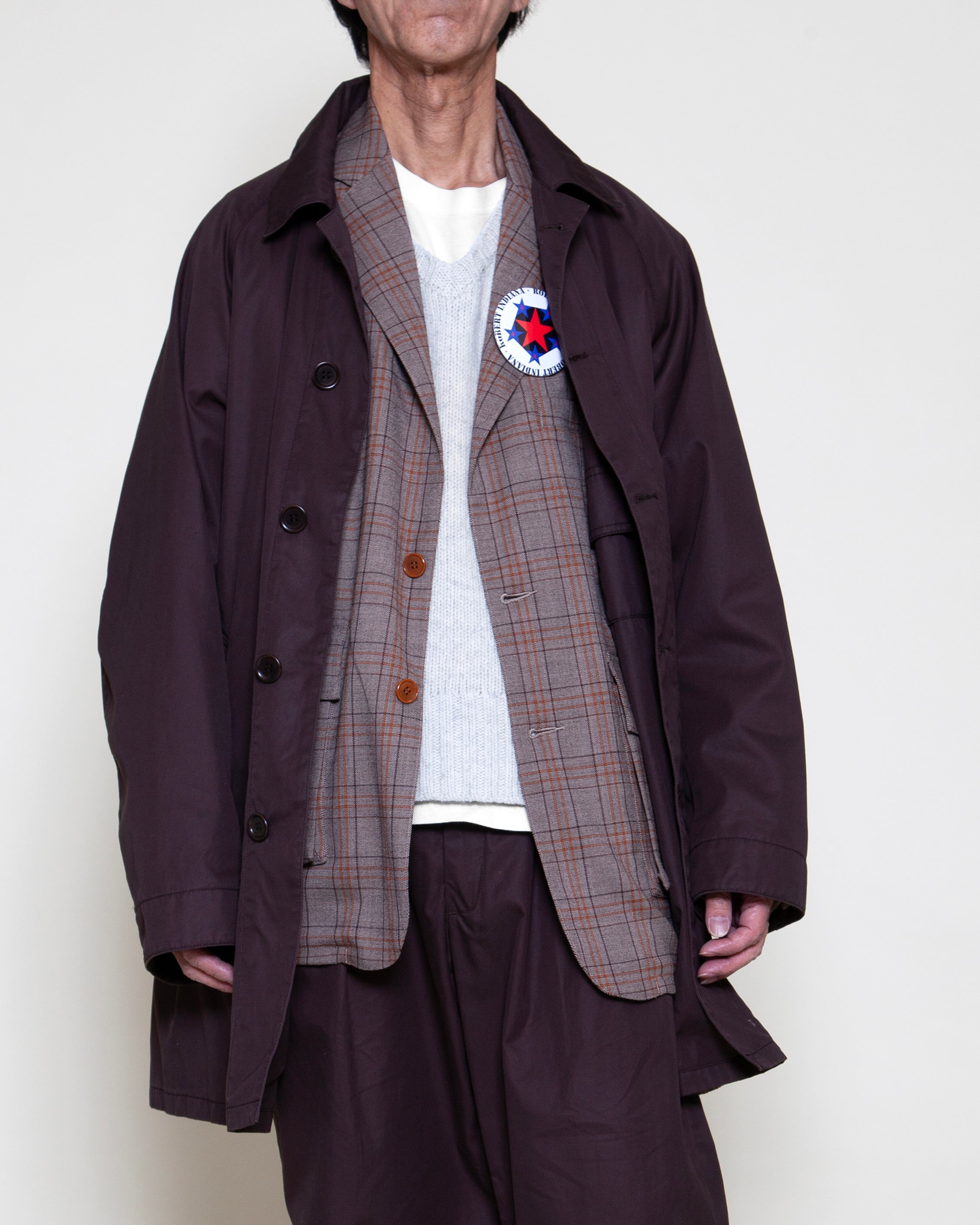 CJ027L - CORONA・UP DUSTER COAT / Dark Brown – THE CORONA UTILITY