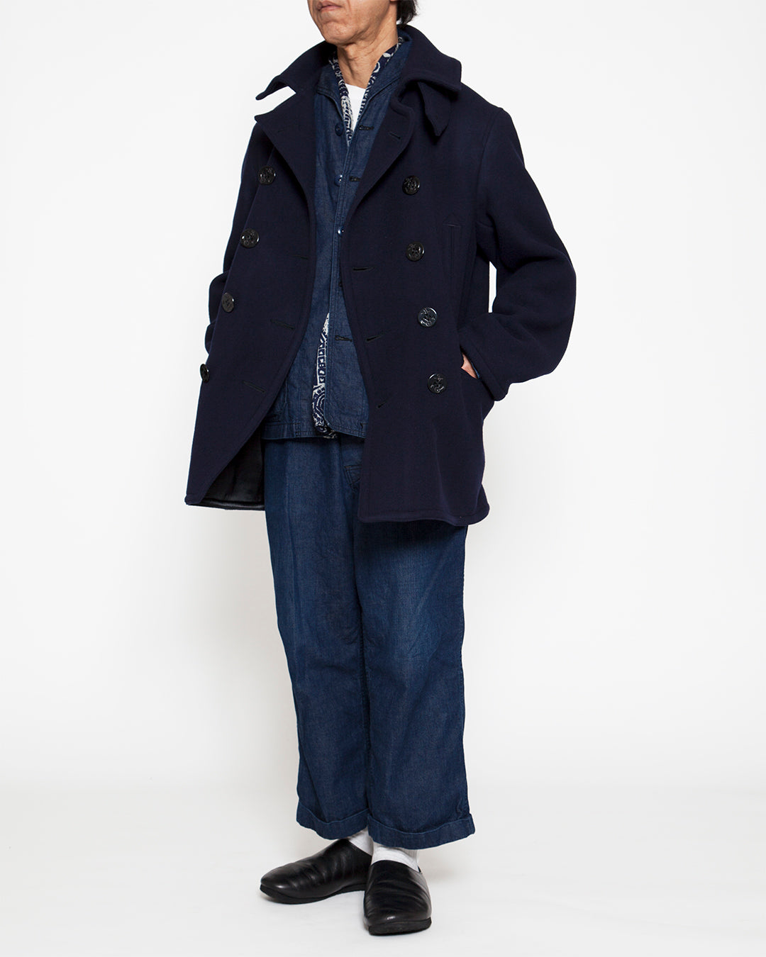 THE CORONA UTILITY - CJ067・SEAMEN'S COAT / Dark Navy